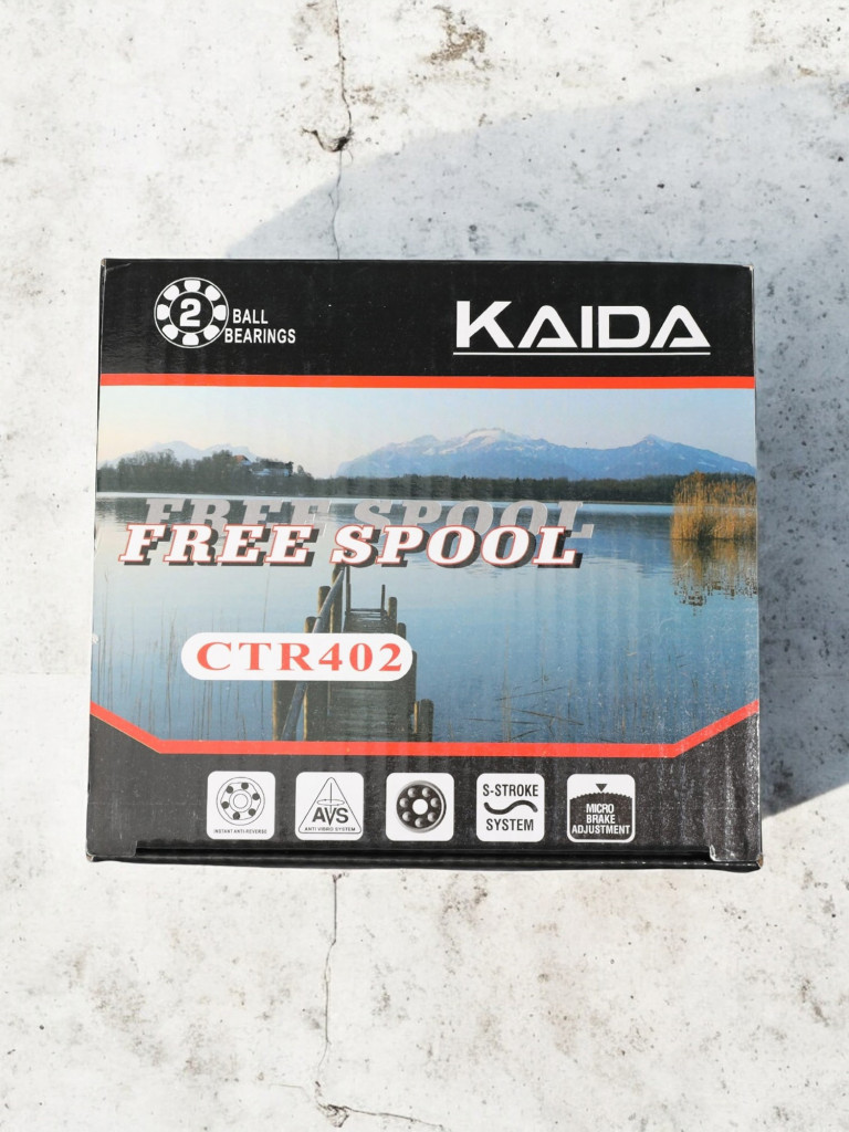 Катушка рыболовная Kaida CTR402-2BB