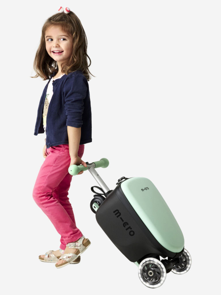 Чемокат для детей Micro Luggage Junior LED