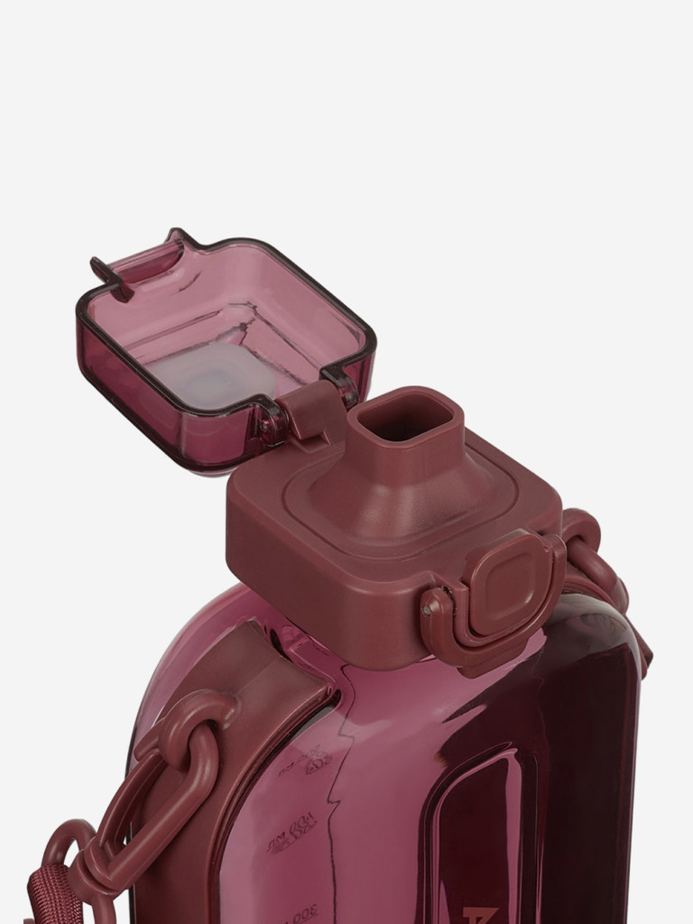 Бутылка тритановая 750 мл с регулируемым ремешком, вишня