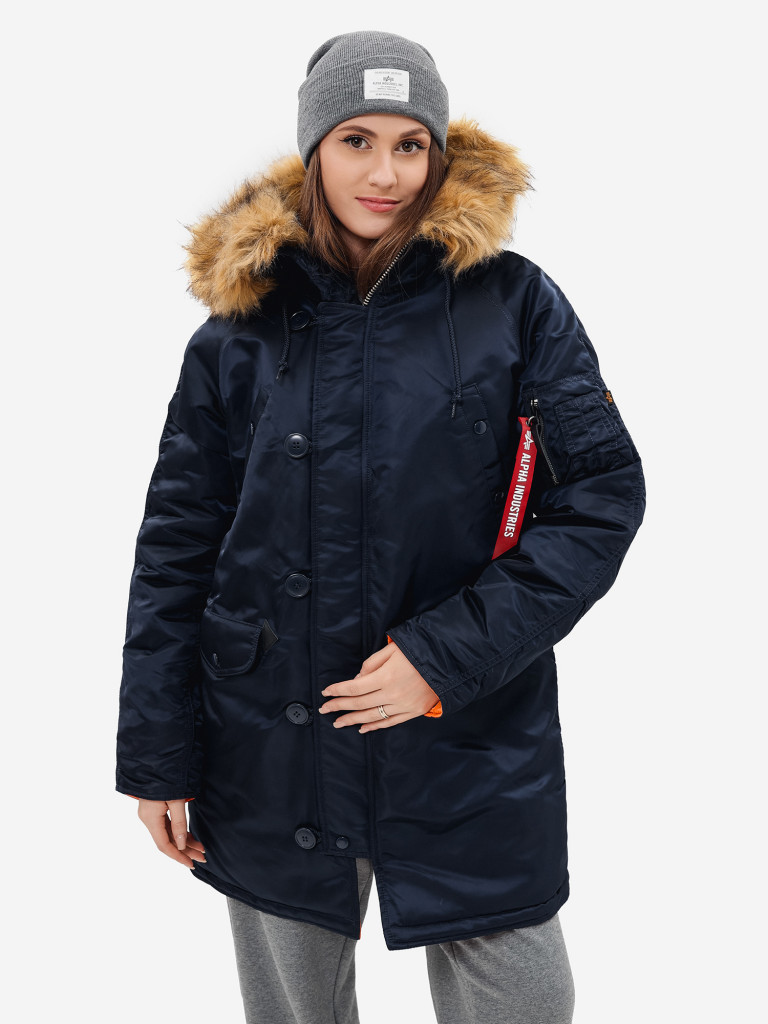 Парка зимняя женская N-3B W Alpha Industries