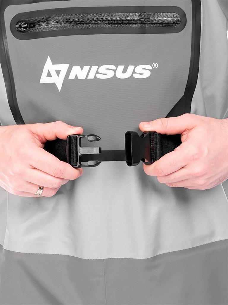 Вейдерсы мембранные NISUS River Guide с сапогами для рыбалки и охоты