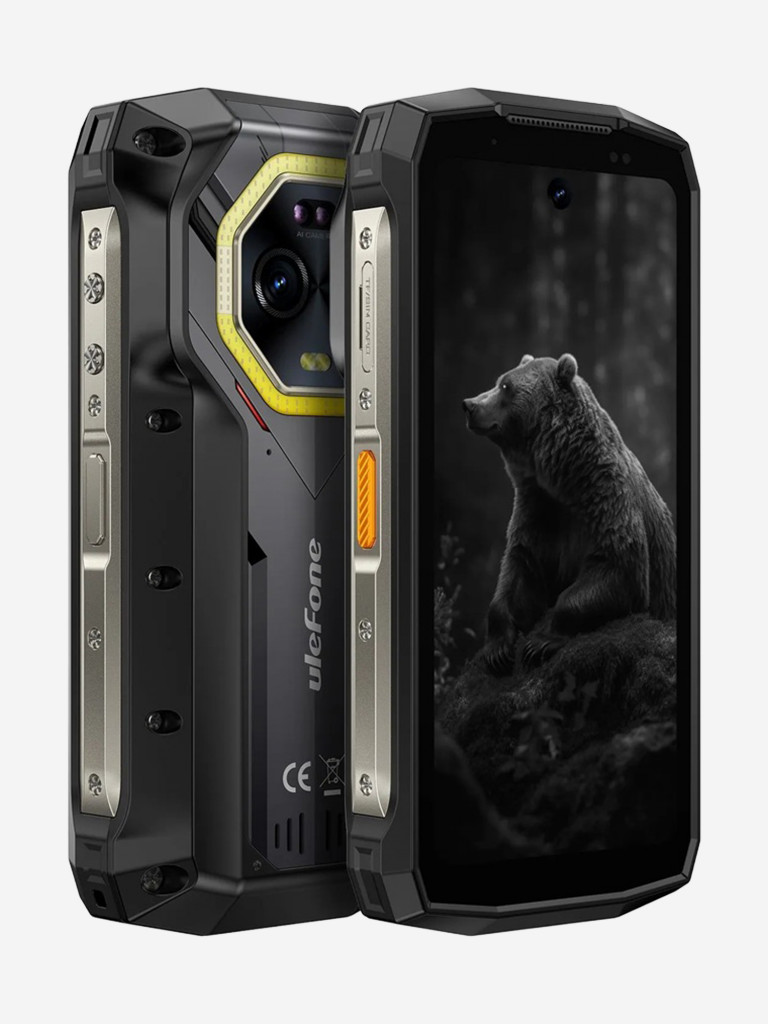 Смартфон Ulefone Armor Mini 20 6+256 Black, 4.7”, 90Hz, HD+, MTK G99, 4G, And14, 50+64 Infrared, 32MP, 6200mAh