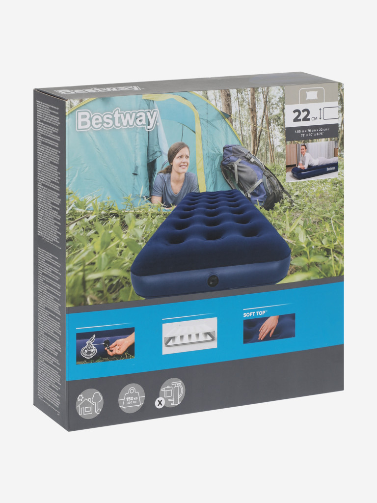 Матрас надувной Bestway 185 x 76 x 22 см