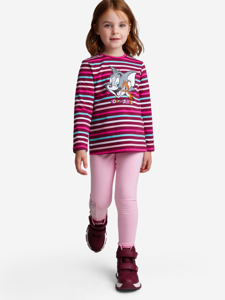 Лонгслив для девочек PlayToday