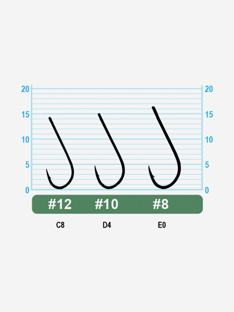 Крючок OWNER Tenkara Straight w/eye brown №12 11шт