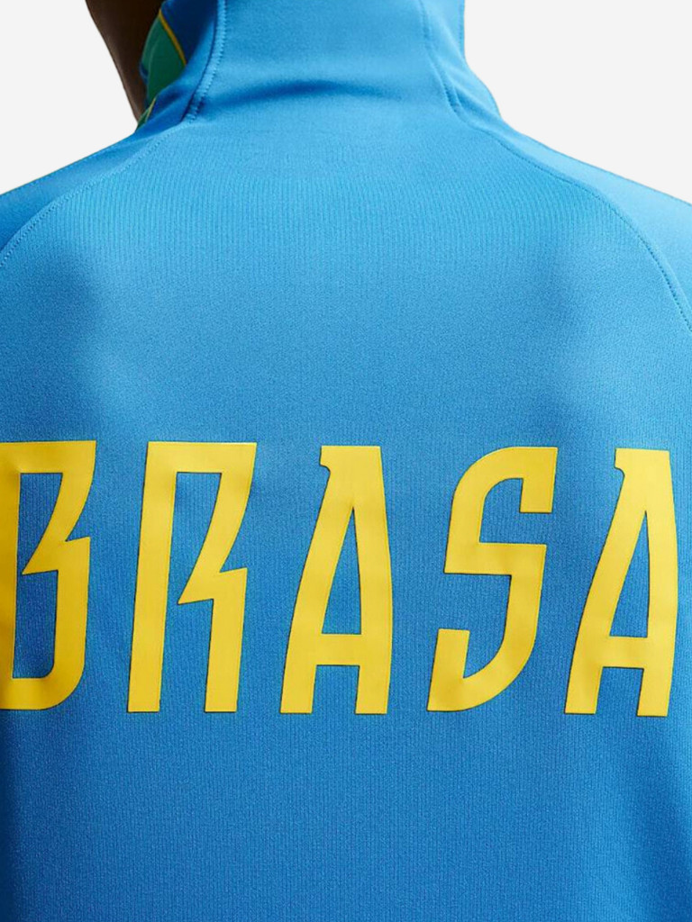 Лонгслив спортивный мужской Nike Brazil Strike Dri-FIT Soccer Drill Top
