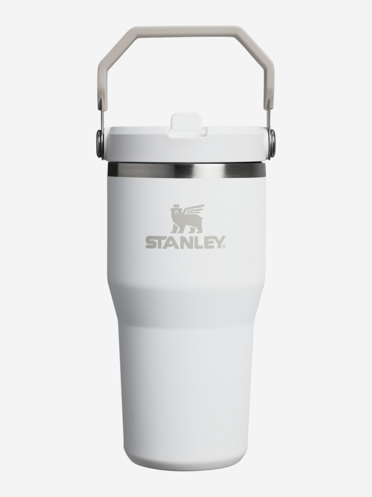 Термокружка Stanley IceFlow Flip Straw 2.0 Tumbler, 600 мл, белая