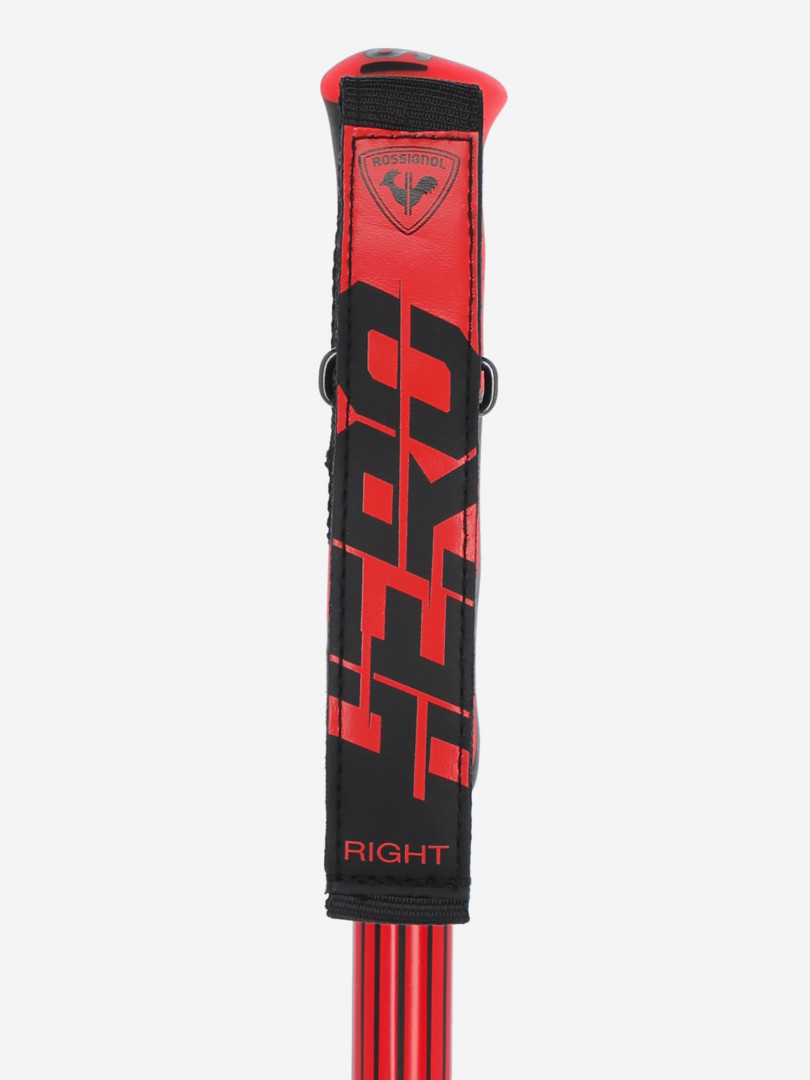 фото Палки горнолыжные rossignol hero gs, красный