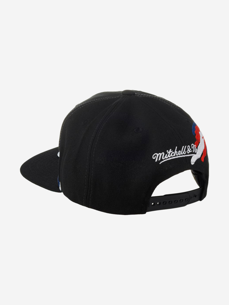 Бейсболка с прямым козырьком MITCHELL NESS 6HSSSH22087-NYABLCK New York Rangers NHL (черный)