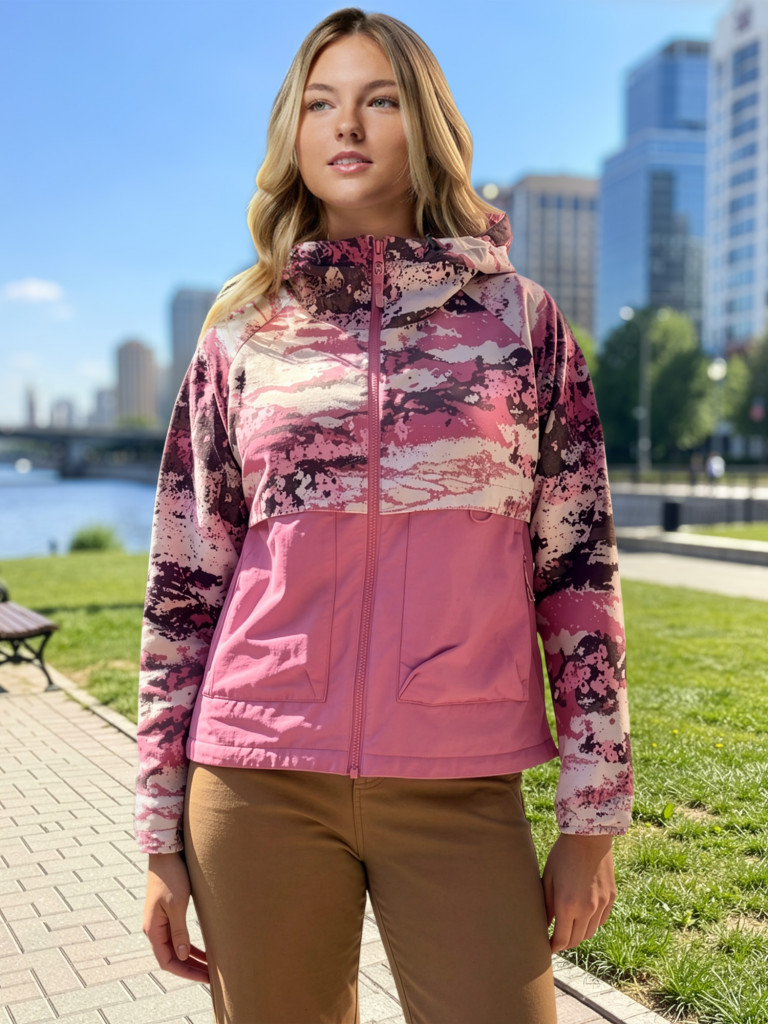 Ветровка женская Columbia Spire Valley Printed Windbreaker