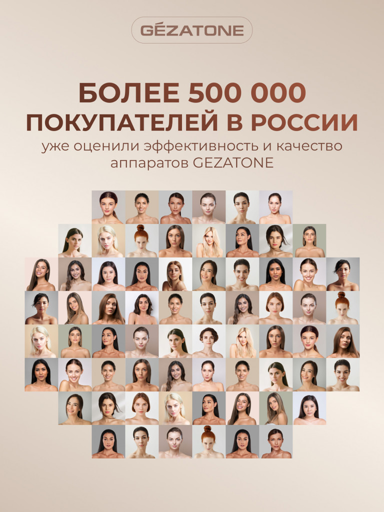 Массажер для тела антицеллюлитный роликовый ручной для похудения Gezatone AMG618