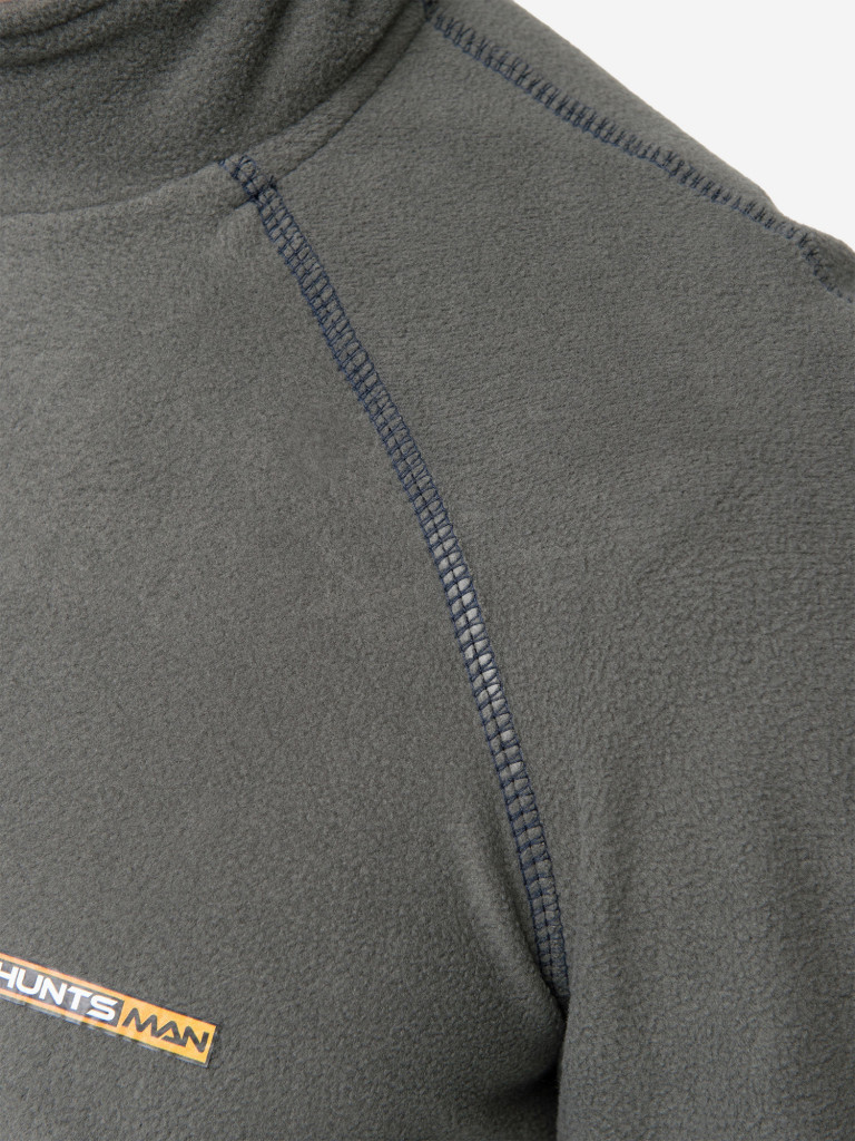 Термобелье HUNTSMAN Thermoline ZIP мужское на молнии флисовое второго слоя для охоты и рыбалки