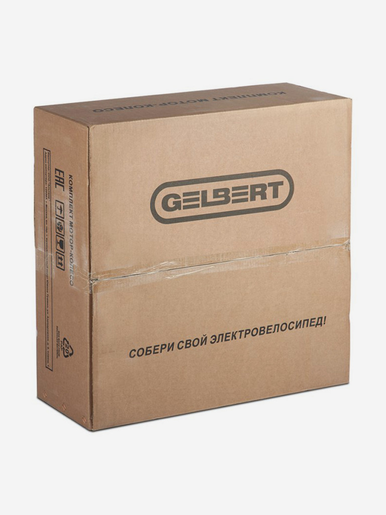 Мотор-колесо (комплект) Gelbert 48V 350W LCD 26" передний + АКБ 48V 10А/ч (HL)