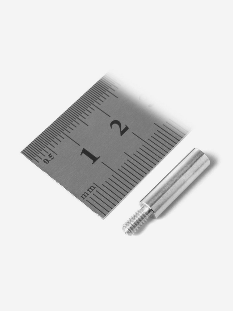 Переходник ЧИСТОGUN дюраль, папа/мама, дюйм 5/40 на 8/32