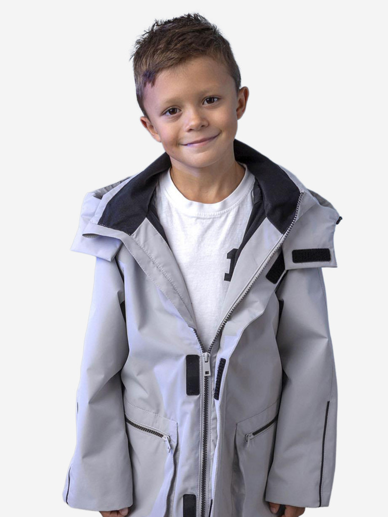 Ветровка для мальчика Матео серый