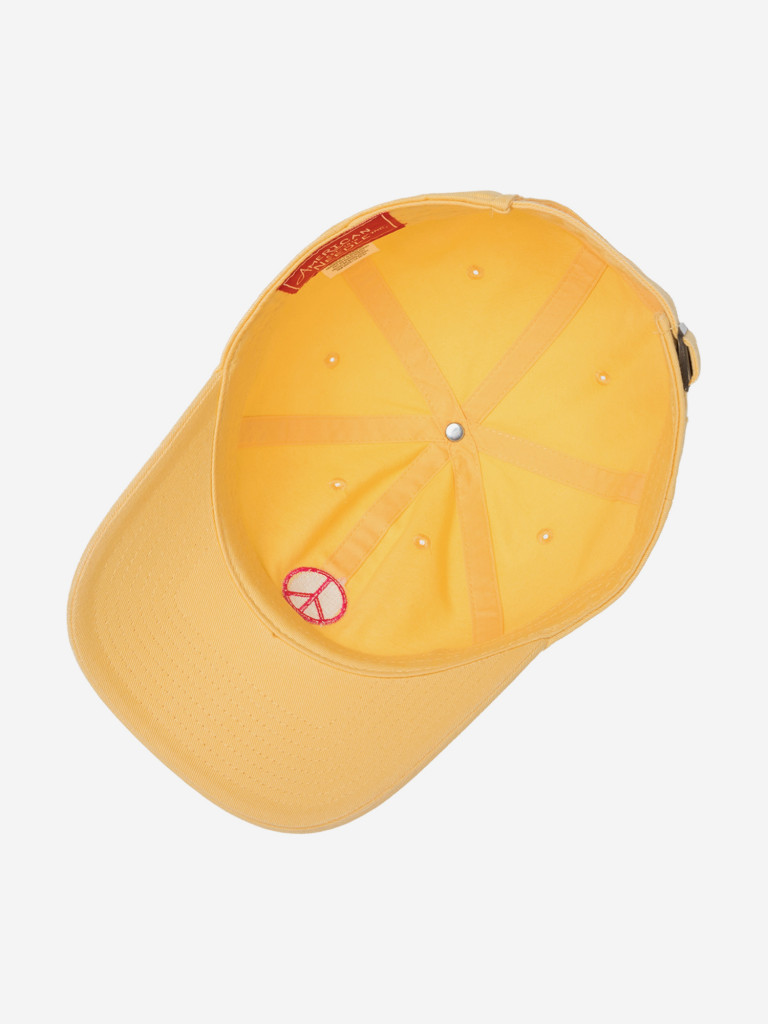 Бейсболка AMERICAN NEEDLE SMU674A-PEAC Peace Micro Slouch (желтый)