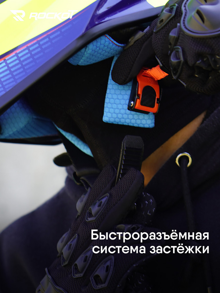 Шлем кроссовый ROCKOT RM-217