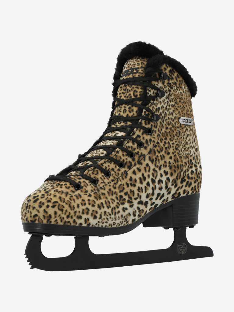 Фитнес-коньки женские Roces Leopard