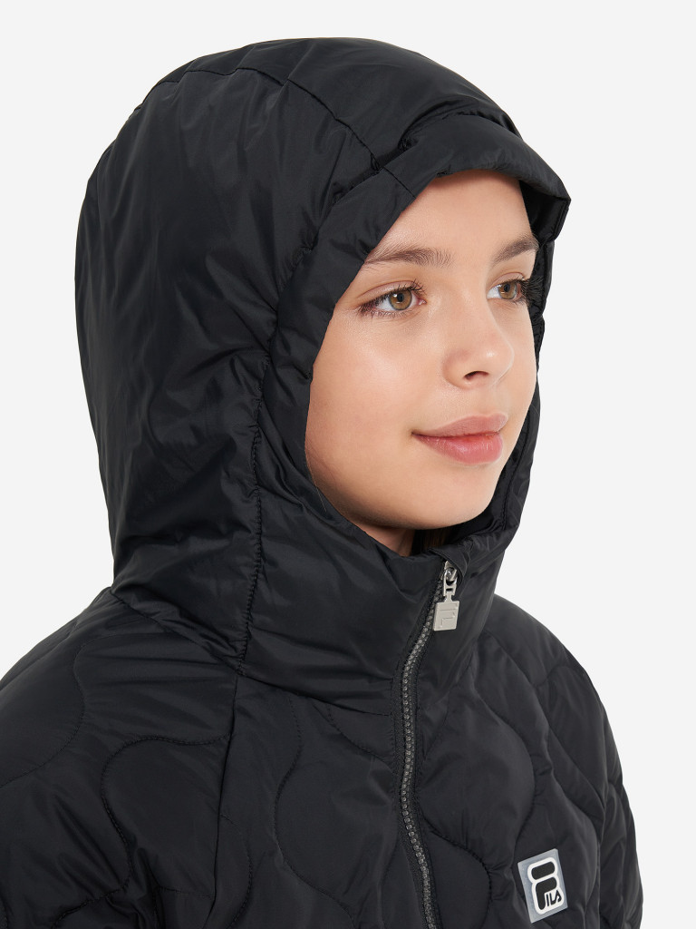 Пальто утепленное для девочек FILA