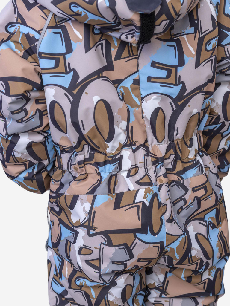 Кобинезон детский batik Марион принт бежевый