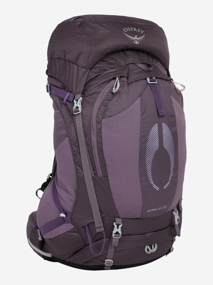 фото Рюкзак женский osprey aura ag, 65 л, фиолетовый