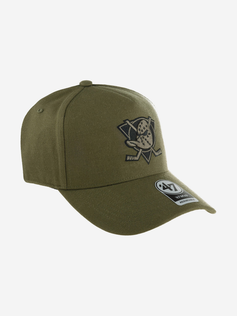 Бейсболка 47 BRAND H-REPDT25WBP-SWA Anaheim Ducks NHL (оливковый)