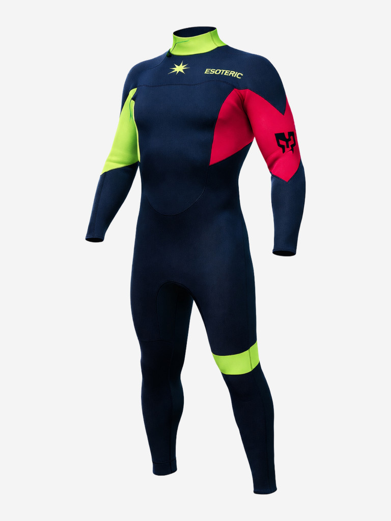 Гидрокостюм Esoteric Warrior Thermo 5/3 Lime/Red