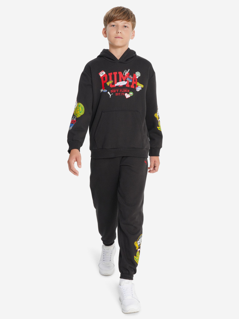 Худи для мальчиков PUMA Basketball Hooperhotline