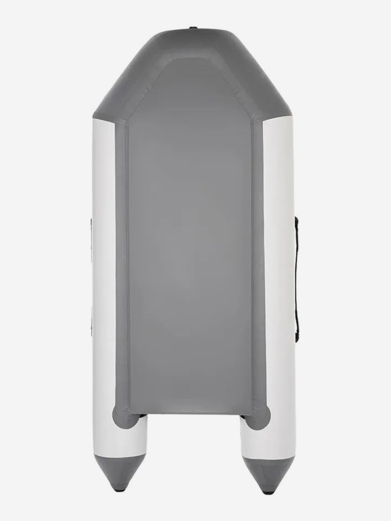 Лодка надувная для рыбалки Тонар Капитан 280Т бело-серый