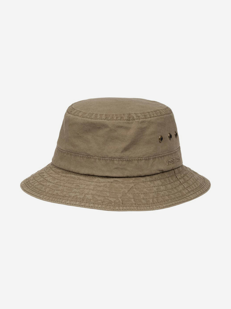 Панама STETSON 2811101 BUCKET DELAVE (оливковый)