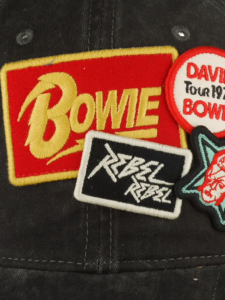 Бейсболка AMERICAN NEEDLE SMU705A-BOWI David Bowie Iconic (черный)