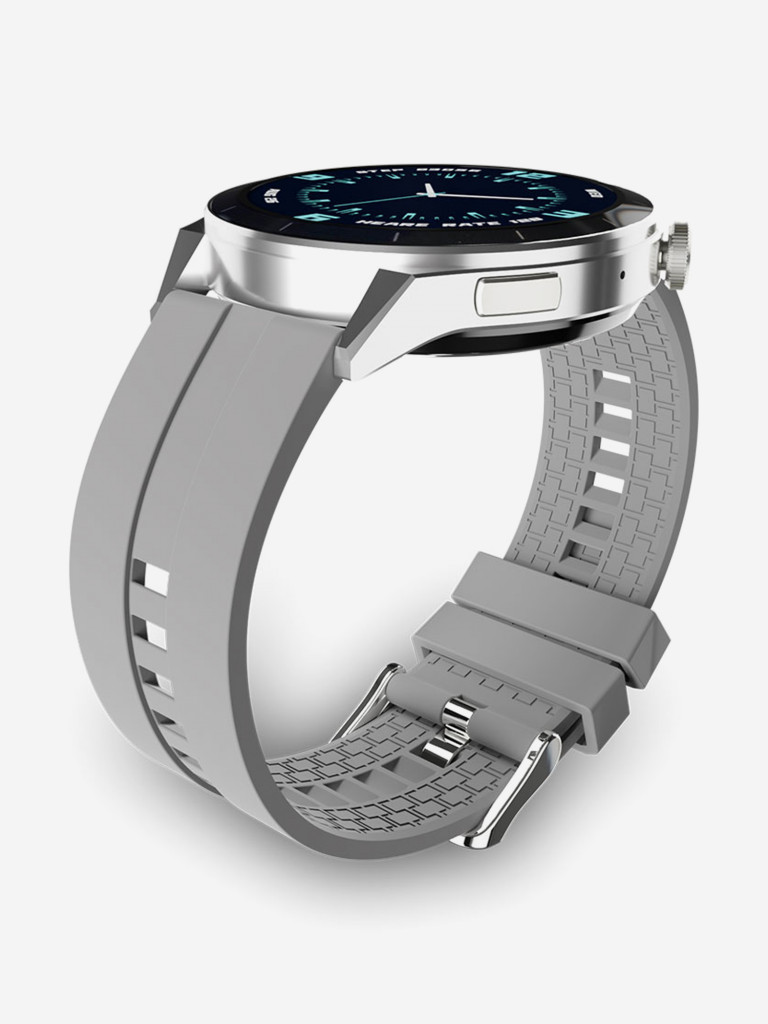 Умные наручные смарт часы CGWatch Round, фитнес браслет для женщин и мужчин CaseGuru