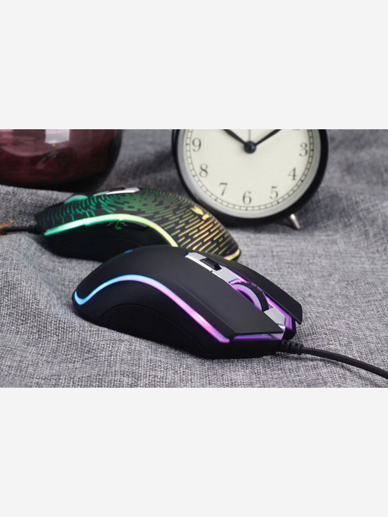 RAPOO Игровая мышь проводная V25S, цвет - черный (12277)