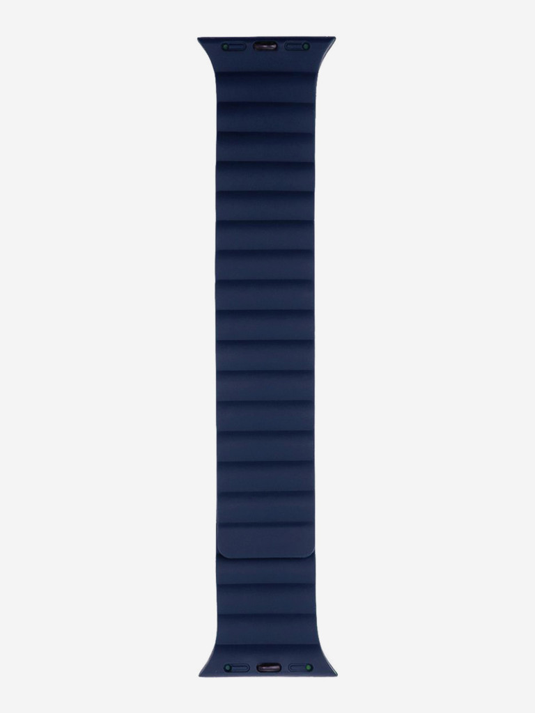 Ремешок для часов Apple Watch Ultra/49/45/44/SE/42 mm Mutural Оригинал, ультралегкий силиконовый на магните — midnight