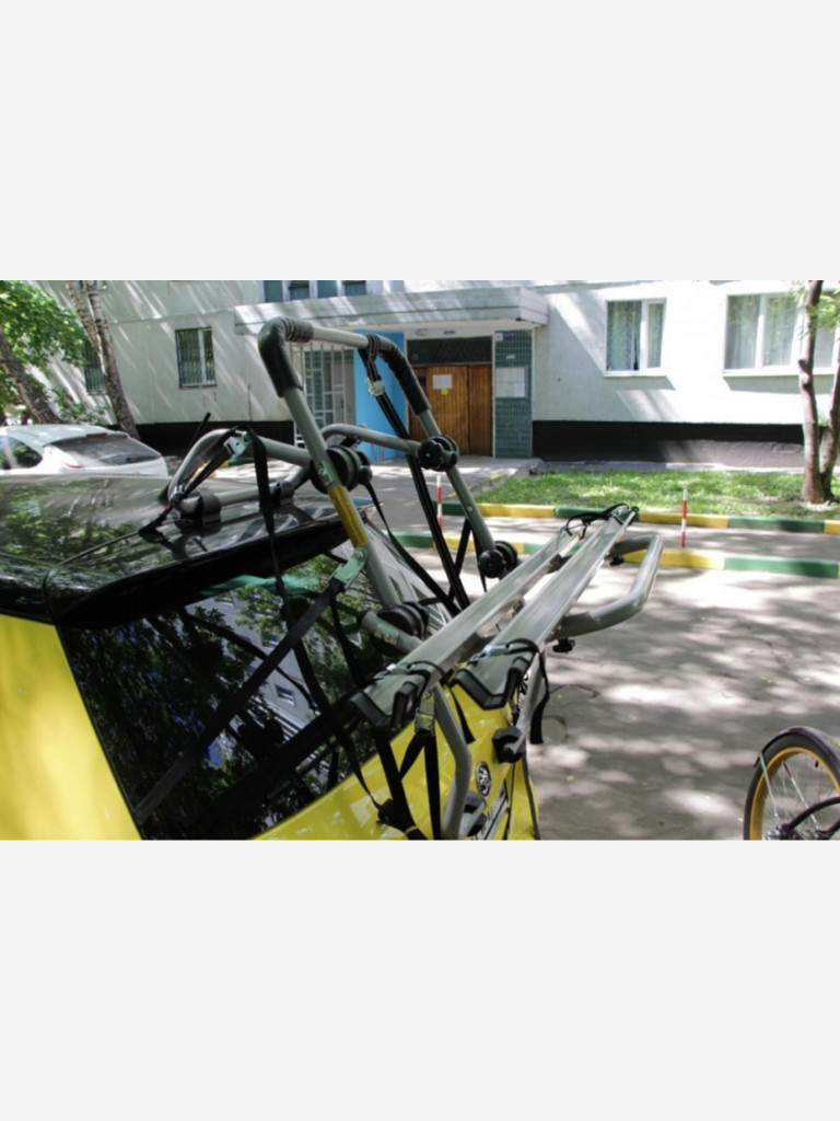 Крепление для велосипеда на заднюю дверь PERUZZO Padova Steel на 2 велосипеда