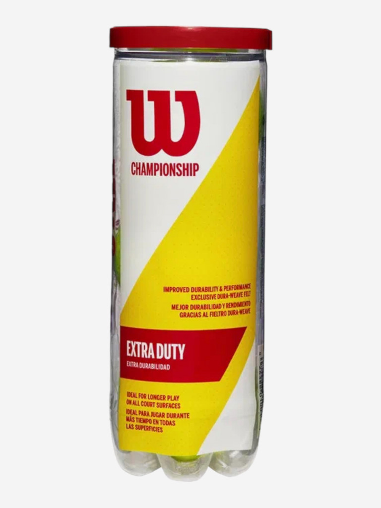 Мячи для большого тенниса WILSON CHAMPIONSHIP Extra Duty 3TB WRT100101