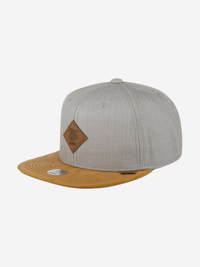 Бейсболка с прямым козырьком DJINNS 6P SB Linen 2015 (серый)