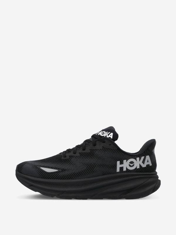 Кроссовки мужские Hoka One One Clifton 9 GTX черный цвет — купить за 13649 руб. со скидкой 50 %, отзывы в интернет-магазине Спортмастер