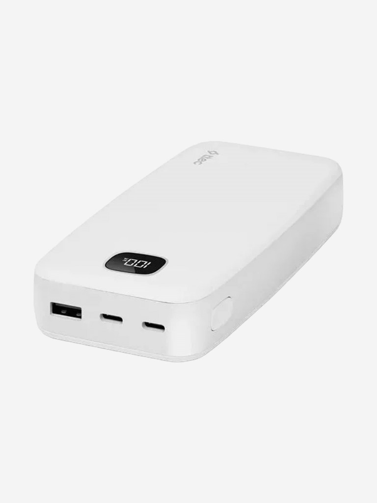 Внешний аккумулятор TTEC ChargeUp Pro LCD 20.000mAh PD 20W Powerbank. Цвет: белый