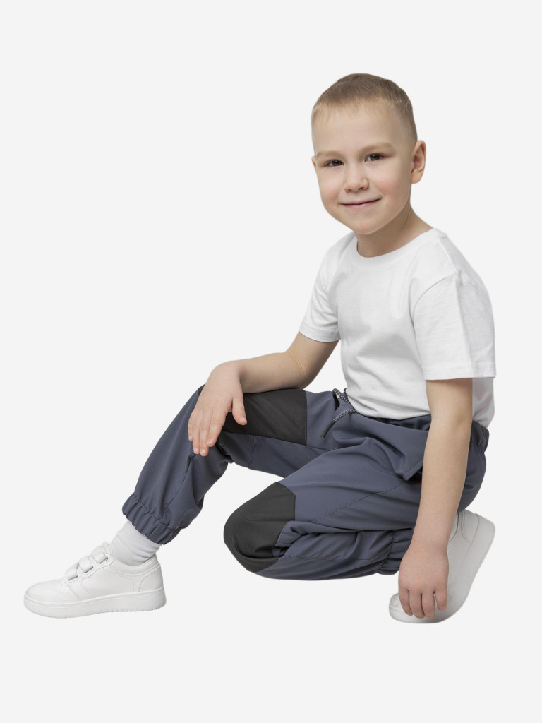 Брюки софтшелл для мальчика batik графитовый