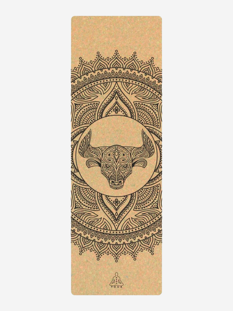 Коврик для йоги Zodiac Collection Cork 1.8 Телец, 25422