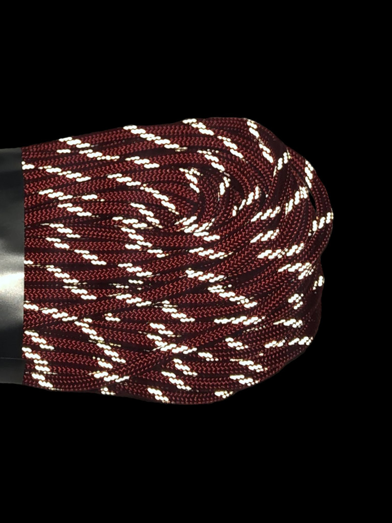 Паракорд 550 CORD nylon 30м RUS световозвращающий (red)