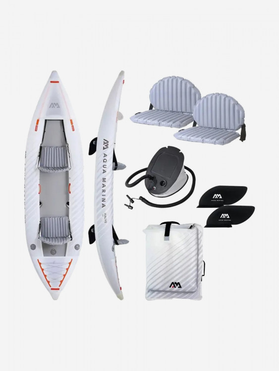 Надувной каяк Aqua Marina Halve, 13'1" 398*98 см, Двухместный