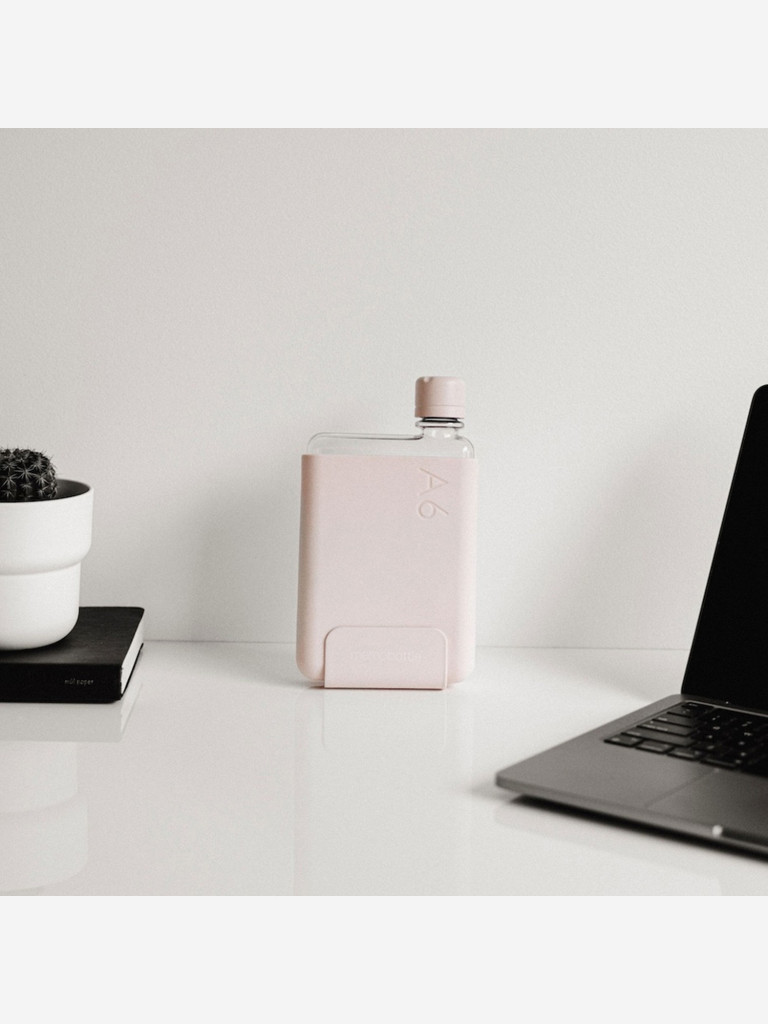 Бутылка из нержавеющей стали Memobottle A6, розовый