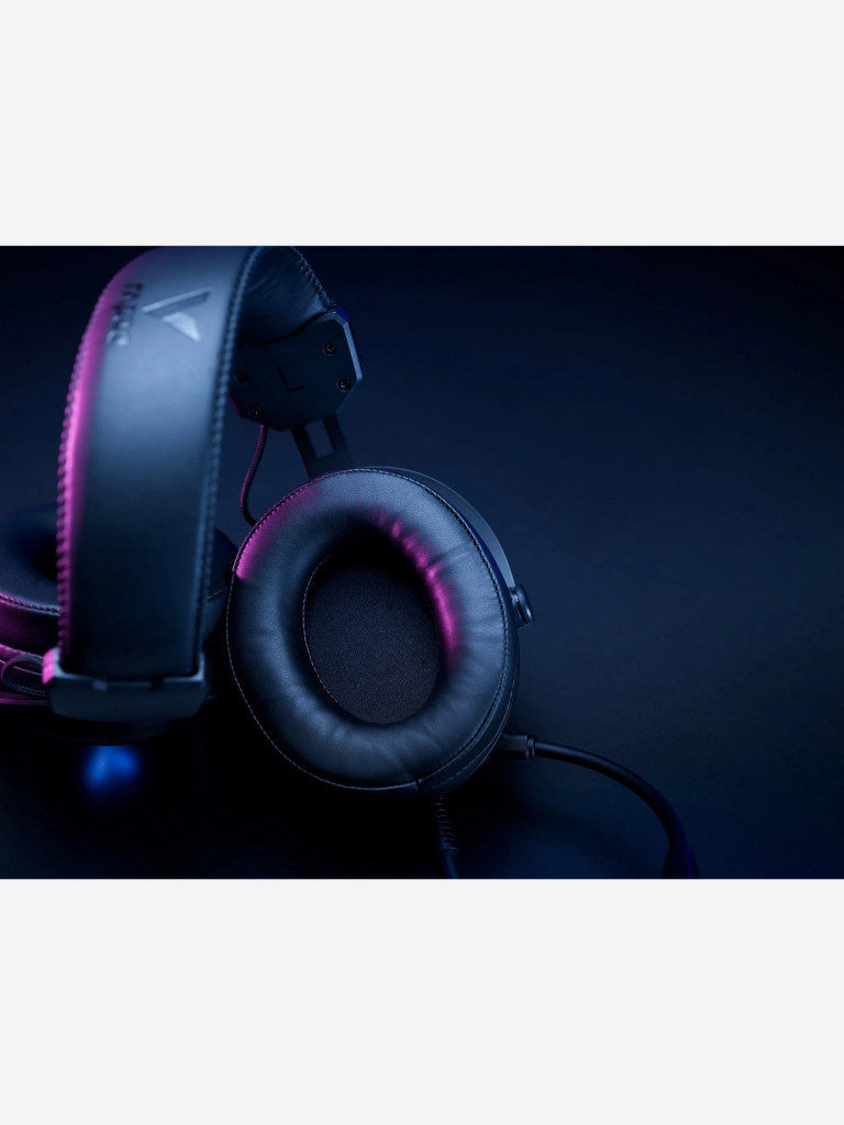 RAPOO Игровая гарнитура проводная VH300S-BL Virtual 7.1, цвет - черный (13331)