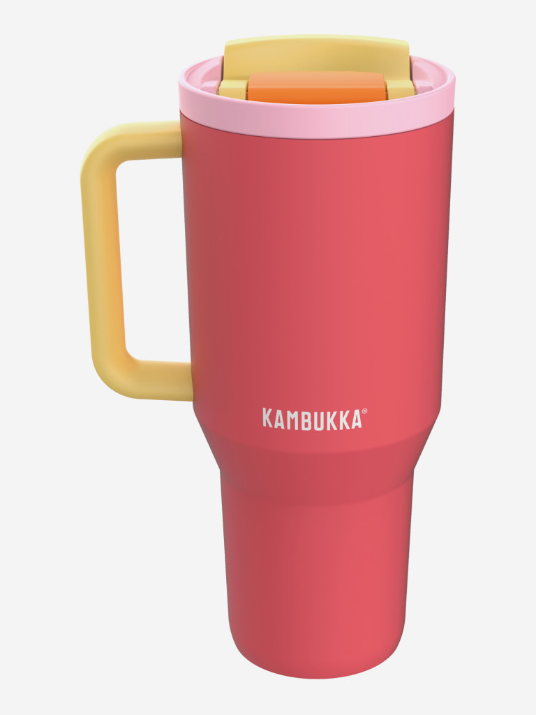 Термокружка Kambukka "Rio" 950мл неоново-розовая 11-08002