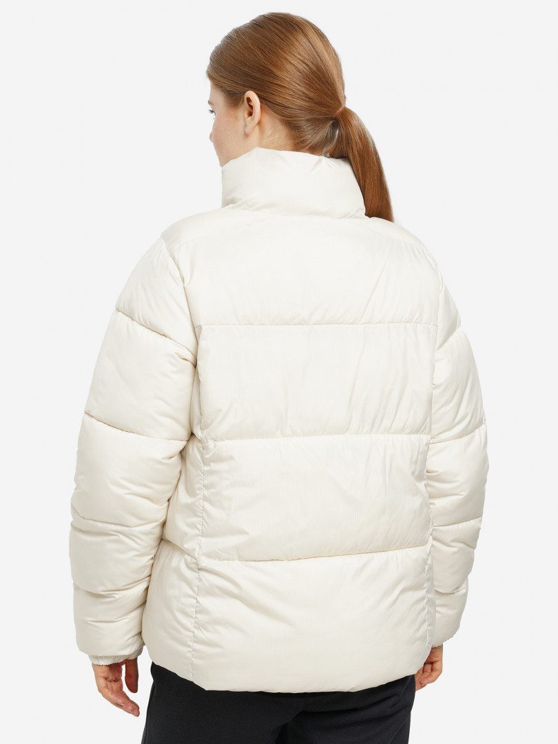 фото Куртка утепленная женская columbia puffect jacket, бежевый