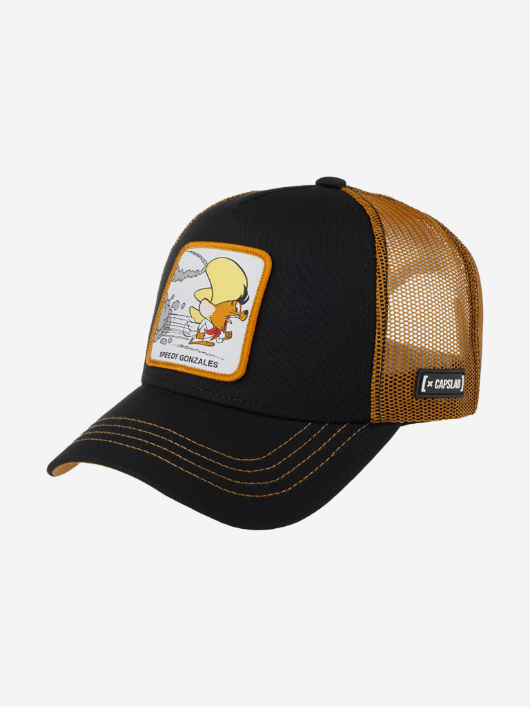 Бейсболка с сеточкой CAPSLAB CL/SPE1/1/CAS/SPE3 Looney Tunes Speedy Gonzales (коричневый)