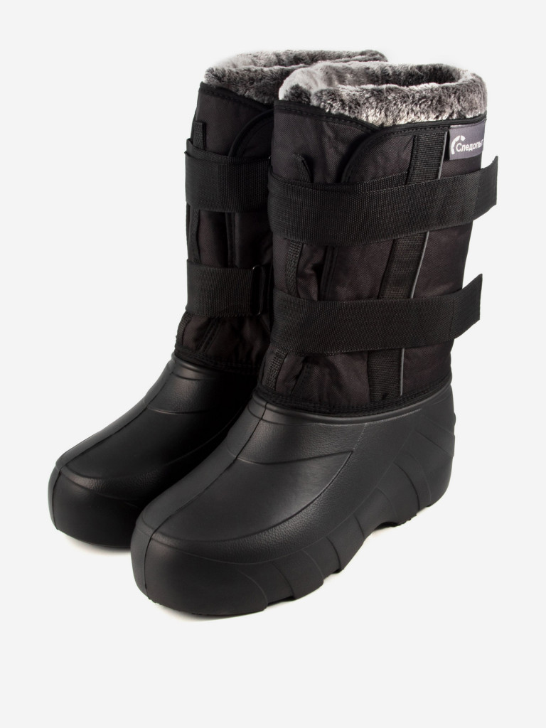 Сапоги рыболовные СЛЕДОПЫТ зимние-дутики мужские на липучке 4-слойный меховой вкладыш, до -50°С