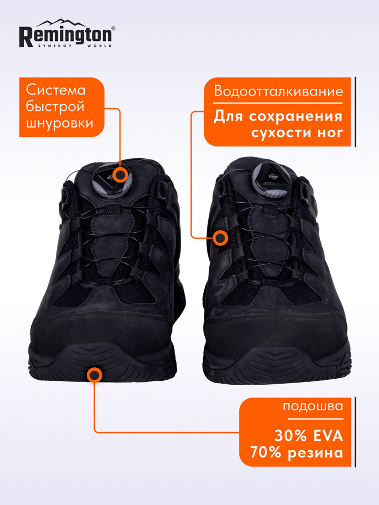 Полуботинки Remington Vital Black